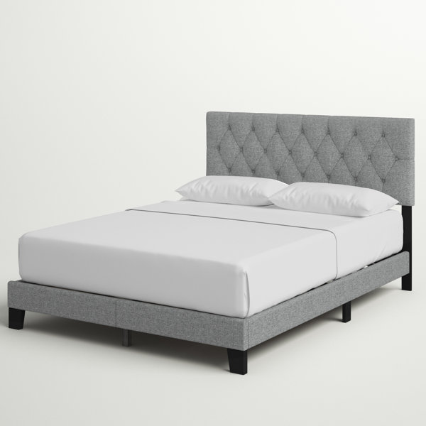 Andover Mills™ Drusilla Upholstered Bed & Reviews Wayfair